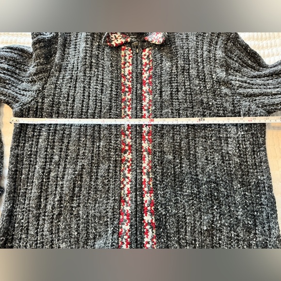 NWT Vintage St John’s Bay Knit Zip Up Sweater 
Petite Large - Picture 5 of 9